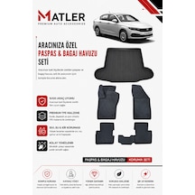 Fiat Egea Sedan 2019 Model 4d Ekstra Havuzlu Paspas Ve Bagaj Havuzu Set