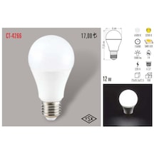 Cata Ct-4266 5 Adet 12 Watt Led Ampul Lamba