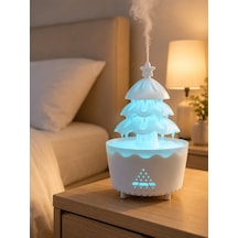Dekoratif Şans Ağacı Ultrasonik Nemlendirici Rgb Gece Lambalı Aroma Difüzörü Renkli