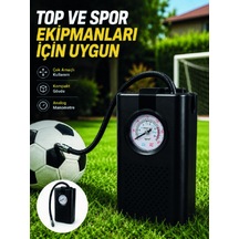 Çok Amaçlı Taşınabilir Hava Pompası Araç Bisiklet Top Lastik Şişi