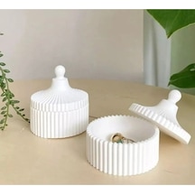 Bernami Mumluk Şamdanpinterest 2 Adet Dekoratif Kapaklı Kutu Takı Kutusu Diğer