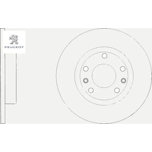 Arka Fren Disk Aynasi 308 Peugeot 1609582880 Peugeot, Opel, Cıtroen, Ds 1609582880