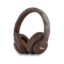 Guess Tone On Tone Lisanslı Pu 4G Desen Kulak Üstü Bluetooth Kulaklık