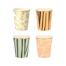 Meri Meri - Safari Party Cups - Safari Bardak - 8'li