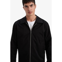 Defacto Regular Fıt Polo Yaka Astarlı Fermuarlı Mont F7755AX26SP