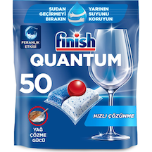 Finish Quantum 50 Kapsül Bulaşık Makinesi Deterjanı Tableti 2 Adet