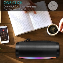 Taşınabilir Bluetooth Hoparlör Kablosuz Bas Sütunu Su Geçirmez Açık USB Hoparlörler Destek TF Kart Subwoofer Hoparlör