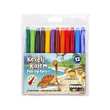 Nova Color Brons Keçeli Kalem 12 Renk Nc-871