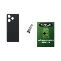 Redmi 13 Arka Batarya Kapağı ,batarya Ve B7000 Yap Siyah