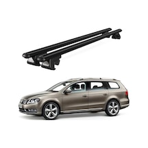 Volkswagen Passat B7 Sw 2010-2015 Uyumlu Siyah Ara Atkı Port Bagaj Tavan Barı