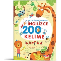 A'dan Z'ye Eğlenceli Resimlerle İngilizce İlk 200 Kelime