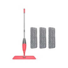 Pony Sprey Mop Paspas Temizlik Seti 3 Mikrofiber Mop Set