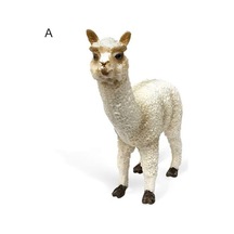 Hayvan Oyuncak Yaratıcı Moda Tasarımı Yüksek Parti Ev Simüle Nefis İşçilik Dekorasyon Hayvanlar Alpaka Heykelcik Modeli A
