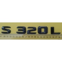 Mercedes Uyumlu Yazı S 320l Siyah