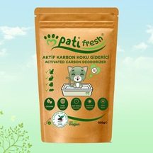 Tr Pati Fresh Doğal Aktif Karbon Kedi Kumu Koku Giderici 100 Gr