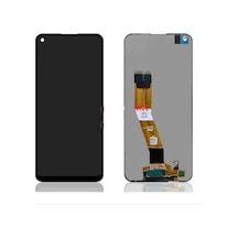 Galaxy Uyumlu M11 -  M115 Çıtasız Ekran Dokunmatik Siyah