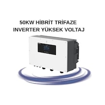 Chısage 50kw Hibrit Trifaze Inverter Yüksek Voltaj