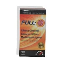 Full E Ginseng- Koenzim Q10 ve Multivitamin 30 Kapsül