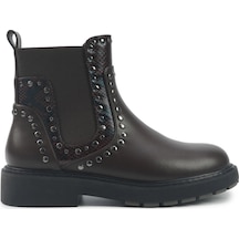 Nine West Detta 5pr Kahverengi Kadın Düz Bot 000000000102036874 Kahverengi