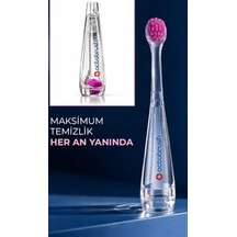Octabrush Ultra Soft Diş Fırçası, Günlük Kullanım İçin Nazik Kıllı, Ağız Bakımı Açık Ahşap