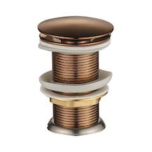 Fkn Rose Gold Pop Up Deliksiz Lavabo Süzgeci Bakır