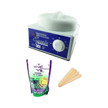 Sir Ağda Makinesi +azulen Soyulabilen Boncuk Ağda + Spatula Seti Original