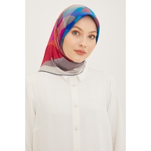 Armine İpek Eşarp 8901d Twill Nostalji - 90x90 / 01
