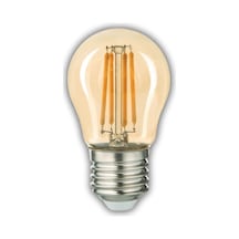 1 Adet Kendal Kes603 Led Rustik Ampul 6w Amber Işık E27 Duy