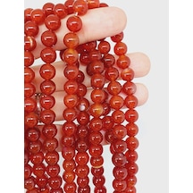 Akik Taşı Dizi 8mm 55998 Çok Renkli