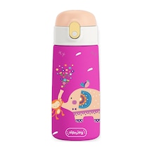 - Sipsquad Çocuk Su Termosu 480 Ml - Jolly Elephant 5 Adet Çok Renkli