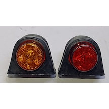 Ledli Maksi Takoz Lamba Lüks Tip Sarı/kırmızı