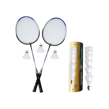 Delta Badminton 2 Raket 9 Top Set Badminton Malzemeleri Rsb-602 Renkli