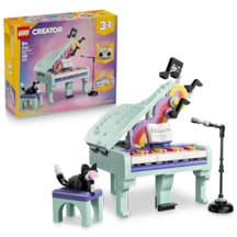 LEGO® Creator 3’ü 1 Arada Müzikal Dekor Kedili Piyano 31392 - 9 Yaş Üzeri için Aksesuarlar İçeren Oyuncak Yapım Seti (485 Parça)