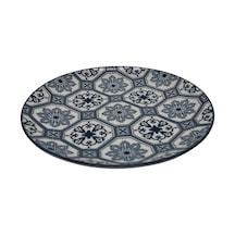 Touch Me Porselen Çini Desen Pasta Tabak 19 Cm 5 Adet Çok Renkli