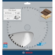 Professional - Optiline Serisi Ahşap İçin Daire Testere Bıçağı 210 30 Mm 48 Diş