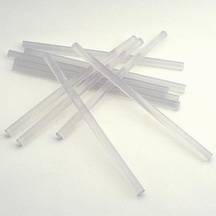 Simes Şeffaf Mum Silikon Çubuk İnce 8x300 MM 1 Adet
