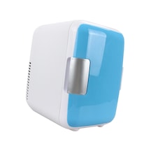 Suntek Mini Kişisel Buzdolabı Kompakt 12v Ofis Ev Kabin Mavi
