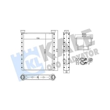 Mercedes A180d W176 Kalorifer Petegi 2012-2018 Kale 355720
