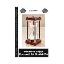 Dekoratif Ahşap Kumsaati 60 Dk Alk6250 Çalışma Masası Model Masa Üstü Çok Renkli