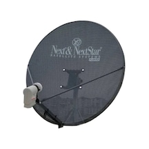 Next Nexstar- Delikli Rüzgara Ve Kara Dayanıklı Çanak Anten 90-95 Cm -3 Kollu-4lü Lnb 20 Metrekablo