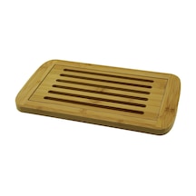 Izgaralı - Hazneli Ahşap Bambu Kesim Panosu 21x36cm Bx40 Renkli