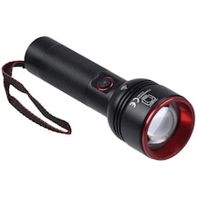 Powerdex Pd-6900 20w Zoomlu Profesyonel El Feneri Siyah