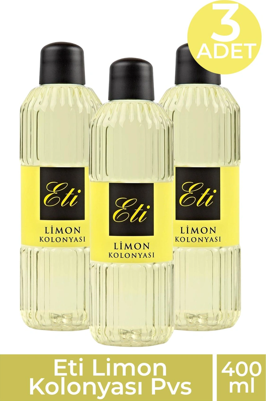 Eti Limon Kolonyası Pvs 400 Ml 3 Adet