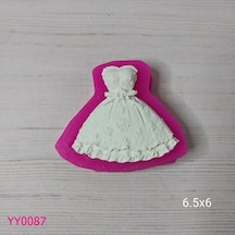 Yy0087 Abiye Elbise Silikon Kalıp