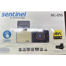 Sentinel Sc-255 Kayıt Cihazı 4k 3.2 İnc Dokunmatik Ekran 3 Kameralı