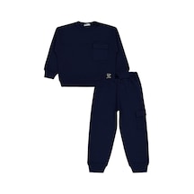 Civil Boys Kargo Cepli 6-9 Yaş Eşofman Takımı - Lacivert