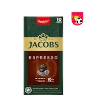 Jacobs Espresso 10 Yoğun Kapsül Kahve 52 G 5'li Avantaj Paketi Mıchu