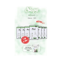 7 Al 6 Öde Sleepy Natural Gece 18'li Gece Ve Rosıe