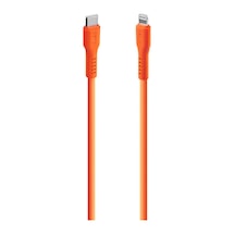Ttec USB-C - Lightning Hızlı Şarj Kablosu 120 CM Neon Turuncu