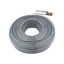 KABLOSU 4LU FLAT GRİ KOKEN KABLO 100MT ARTAR TELEFON